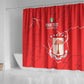 Custom Equatorial Guinea Football Shower Curtain Go Champions - Red Version
