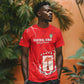 Custom Equatorial Guinea Football T shirt Go Champions - Red Version