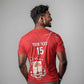 Custom Equatorial Guinea Football T shirt Go Champions - Red Version