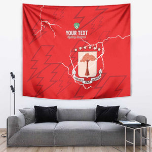 Custom Equatorial Guinea Football Tapestry Go Champions - Red Version