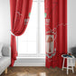Custom Equatorial Guinea Football Window Curtain Go Champions - Red Version