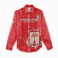Custom Equatorial Guinea Football Women Casual Shirt Go Champions - Red Version