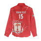 Custom Equatorial Guinea Football Women Casual Shirt Go Champions - Red Version