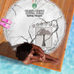 Custom Equatorial Guinea Football Beach Blanket Go Champions - White Version