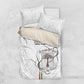 Custom Equatorial Guinea Football Bedding Set Go Champions - White Version