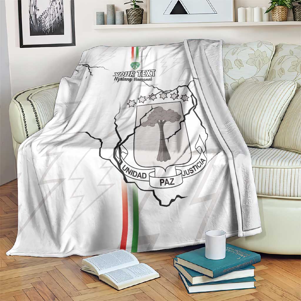 Custom Equatorial Guinea Football Blanket Go Champions - White Version