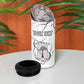 Custom Equatorial Guinea Football 4 in 1 Can Cooler Tumbler Go Champions - White Version