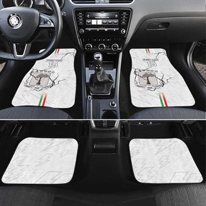 Custom Equatorial Guinea Football Car Mats Go Champions - White Version