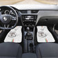 Custom Equatorial Guinea Football Car Mats Go Champions - White Version