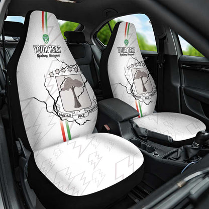 Custom Equatorial Guinea Football Car Seat Cover Go Champions - White Version