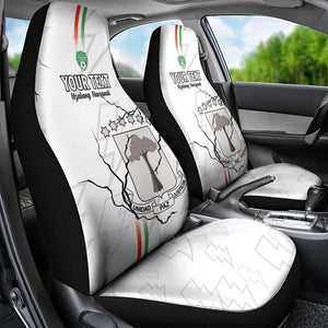 Custom Equatorial Guinea Football Car Seat Cover Go Champions - White Version