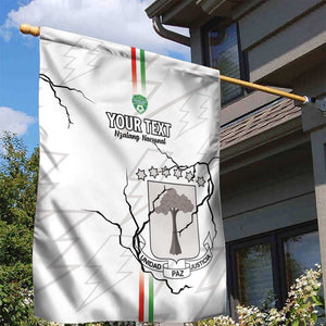 Custom Equatorial Guinea Football Garden Flag Go Champions - White Version