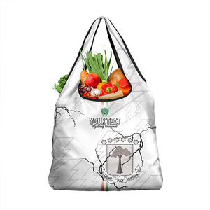 Custom Equatorial Guinea Football Grocery Bag Go Champions - White Version