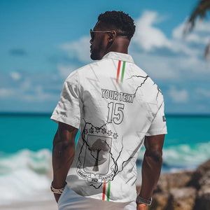 Custom Equatorial Guinea Football Hawaiian Shirt Go Champions - White Version