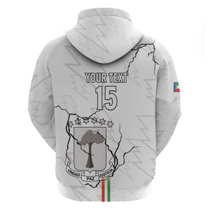 Custom Equatorial Guinea Football Hoodie Go Champions - White Version