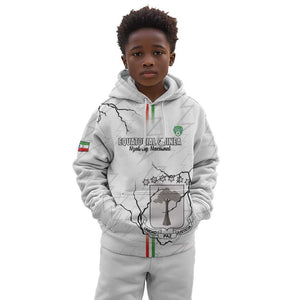 Custom Equatorial Guinea Football Kid Hoodie Go Champions - White Version