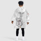 Custom Equatorial Guinea Football Kid Wearable Blanket Hoodie Go Champions - White Version