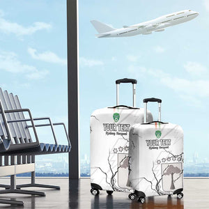 Custom Equatorial Guinea Football Luggage Cover Go Champions - White Version