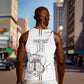 Custom Equatorial Guinea Football Men Tank Top Go Champions - White Version