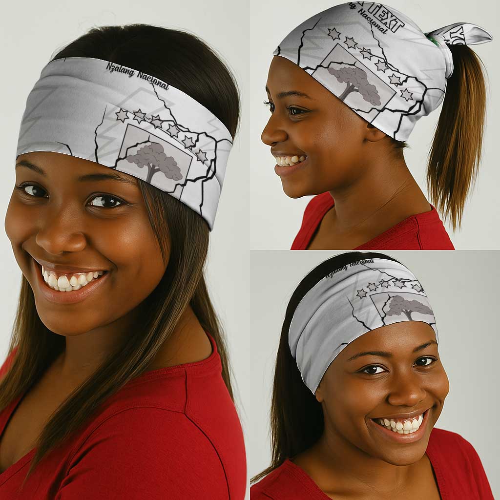Equatorial Guinea Football Neck Gaiter Go Champions - White Version LT15