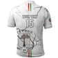 Custom Equatorial Guinea Football Polo Shirt Go Champions - White Version