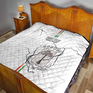 Custom Equatorial Guinea Football Quilt Go Champions - White Version