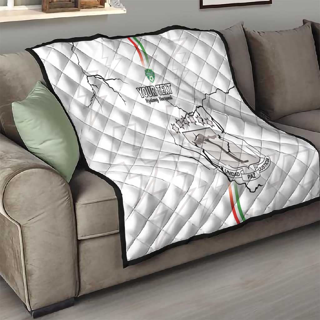 Custom Equatorial Guinea Football Quilt Go Champions - White Version