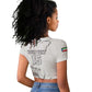 Custom Equatorial Guinea Football Raglan Cropped T shirt Go Champions - White Version