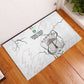 Custom Equatorial Guinea Football Rubber Doormat Go Champions - White Version