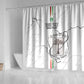 Custom Equatorial Guinea Football Shower Curtain Go Champions - White Version