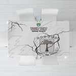 Custom Equatorial Guinea Football Tablecloth Go Champions - White Version