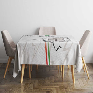 Custom Equatorial Guinea Football Tablecloth Go Champions - White Version