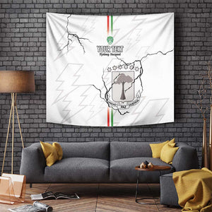 Custom Equatorial Guinea Football Tapestry Go Champions - White Version