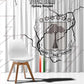 Custom Equatorial Guinea Football Window Curtain Go Champions - White Version