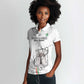 Custom Equatorial Guinea Football Women Polo Shirt Go Champions - White Version