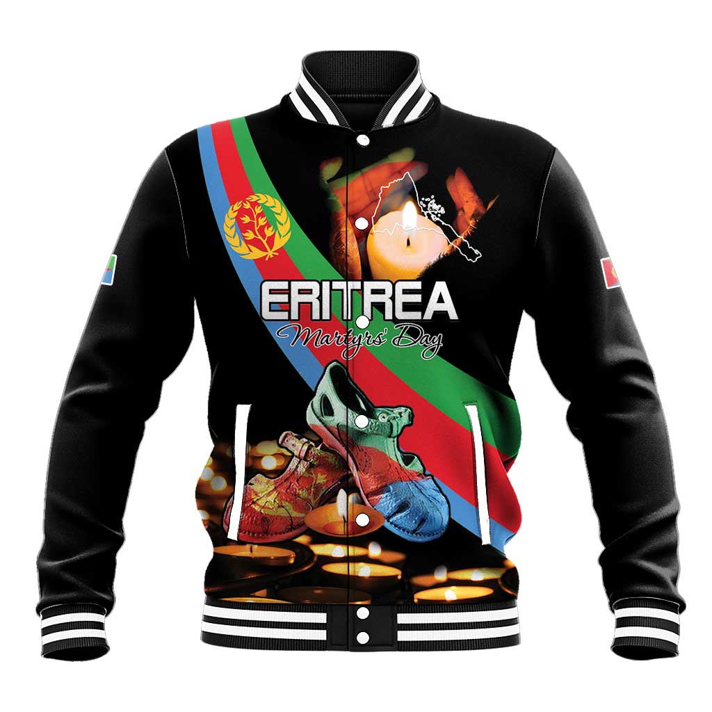 Personalized Eritrea Martyrs Day Baseball Jacket Candlelight Vigil Remembering Our Heroes