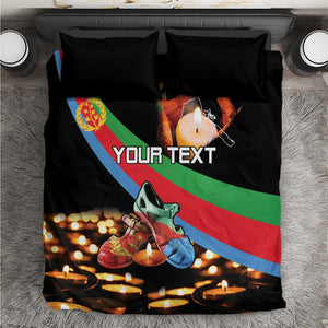 Personalized Eritrea Martyrs Day Bedding Set Candlelight Vigil Remembering Our Heroes