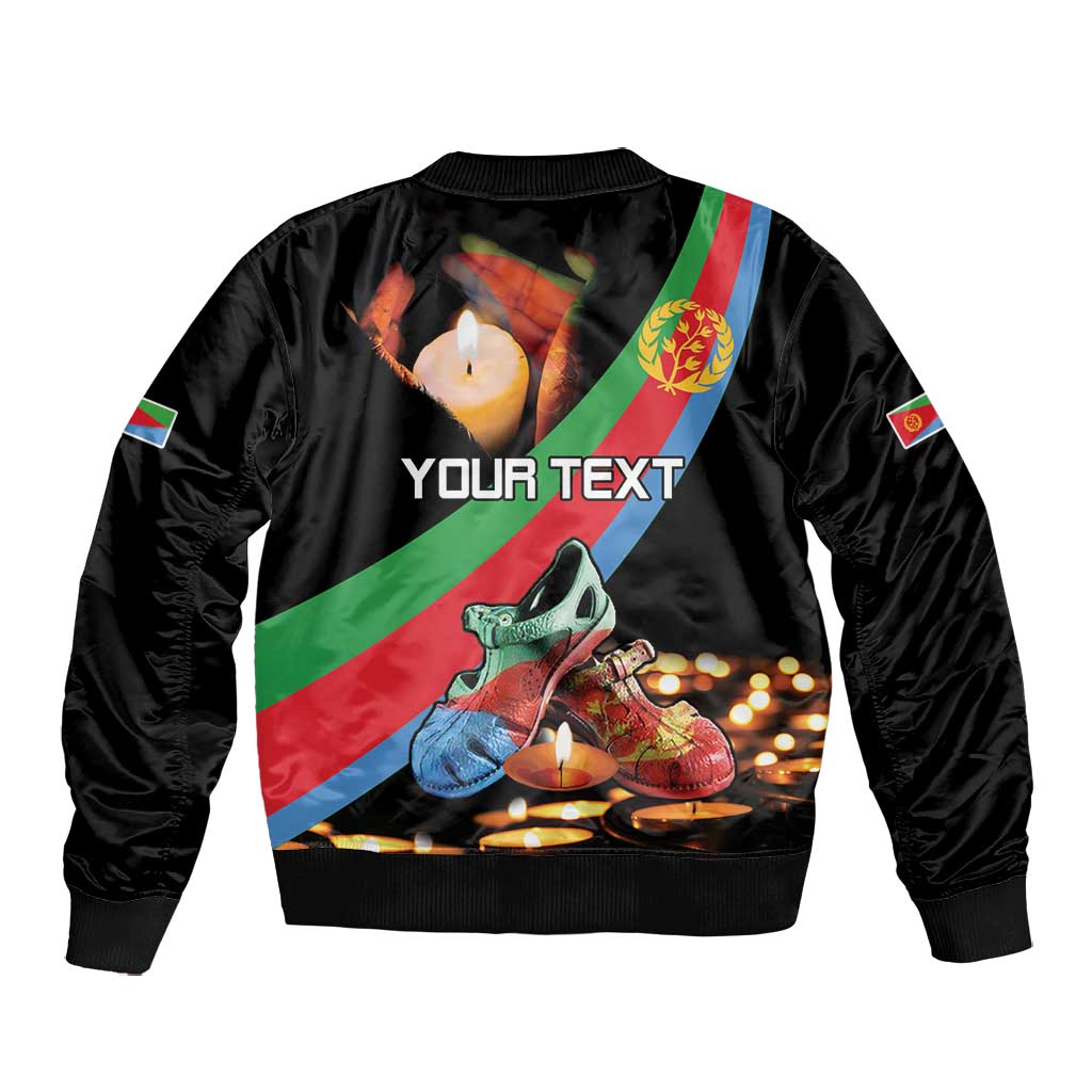 Personalized Eritrea Martyrs Day Bomber Jacket Candlelight Vigil Remembering Our Heroes