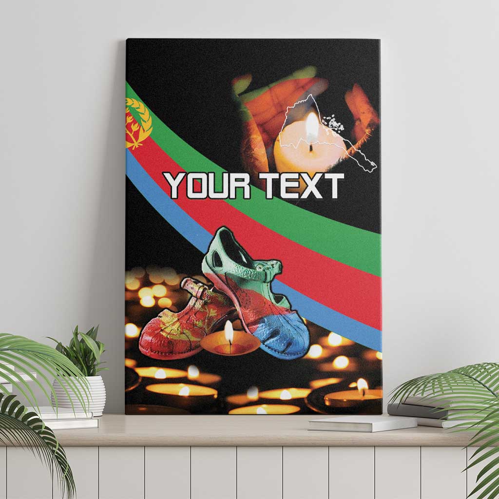 Personalized Eritrea Martyrs Day Canvas Wall Art Candlelight Vigil Remembering Our Heroes