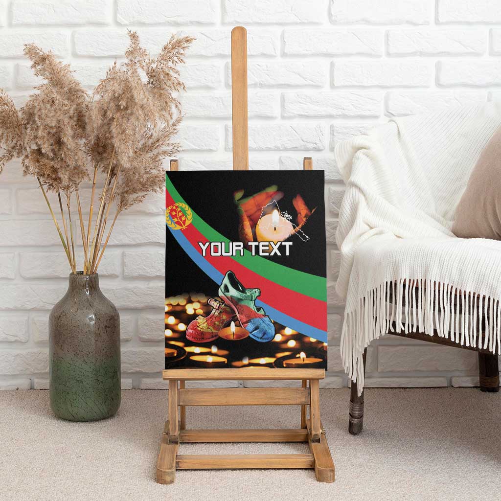 Personalized Eritrea Martyrs Day Canvas Wall Art Candlelight Vigil Remembering Our Heroes