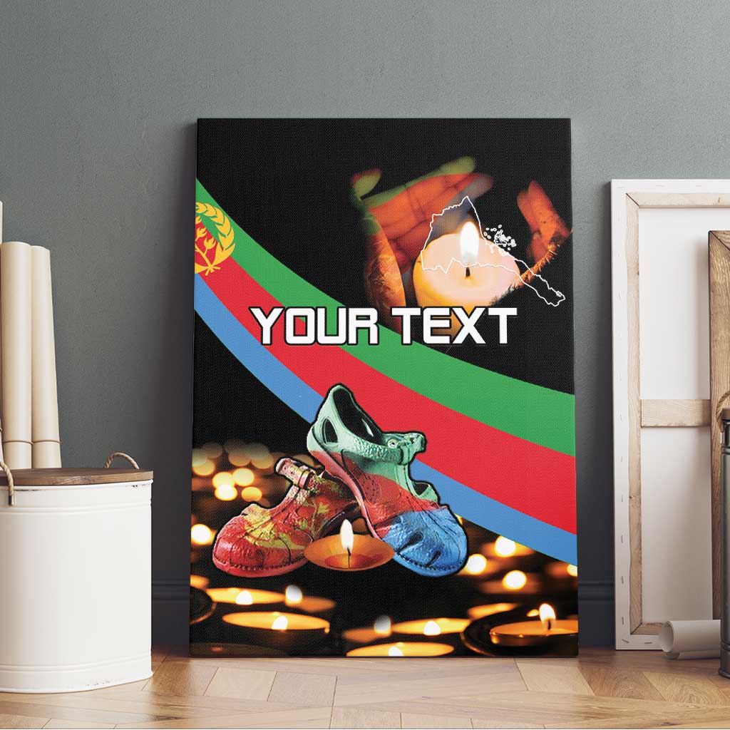 Personalized Eritrea Martyrs Day Canvas Wall Art Candlelight Vigil Remembering Our Heroes