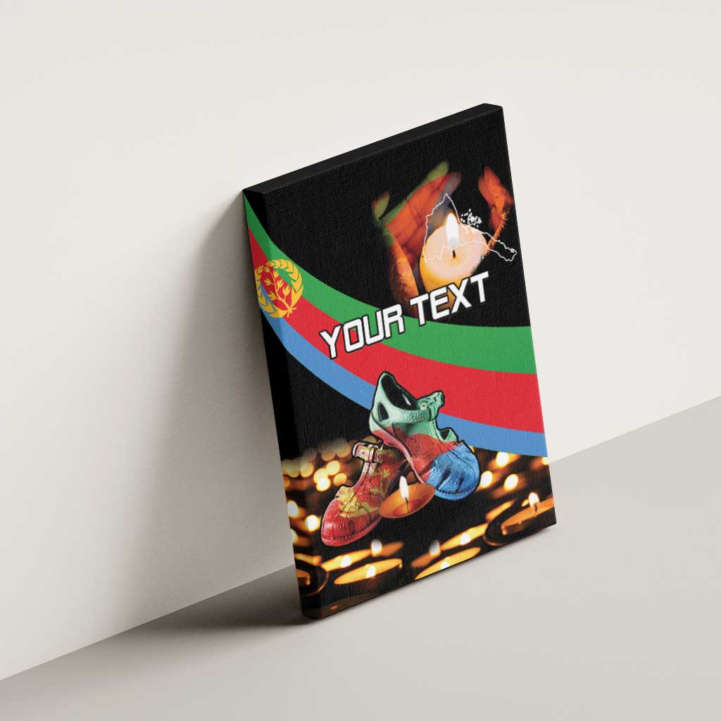Personalized Eritrea Martyrs Day Canvas Wall Art Candlelight Vigil Remembering Our Heroes