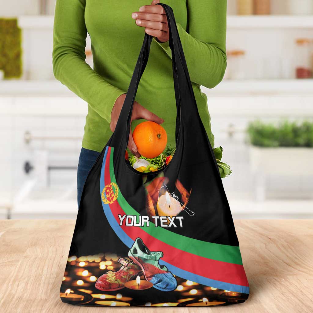 Personalized Eritrea Martyrs Day Grocery Bag Candlelight Vigil Remembering Our Heroes