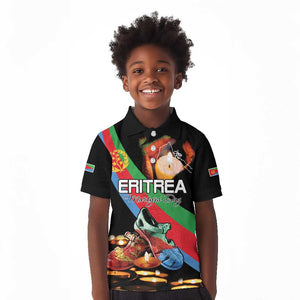 Personalized Eritrea Martyrs Day Kid Polo Shirt Candlelight Vigil Remembering Our Heroes