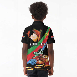 Personalized Eritrea Martyrs Day Kid Polo Shirt Candlelight Vigil Remembering Our Heroes