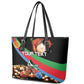 Personalized Eritrea Martyrs Day Leather Tote Bag Candlelight Vigil Remembering Our Heroes
