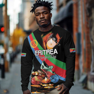 Personalized Eritrea Martyrs Day Long Sleeve Shirt Candlelight Vigil Remembering Our Heroes