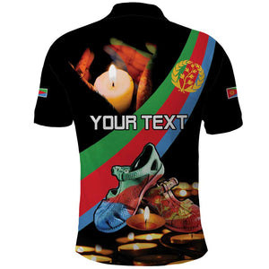 Personalized Eritrea Martyrs Day Polo Shirt Candlelight Vigil Remembering Our Heroes