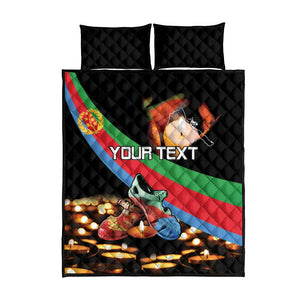 Personalized Eritrea Martyrs Day Quilt Bed Set Candlelight Vigil Remembering Our Heroes