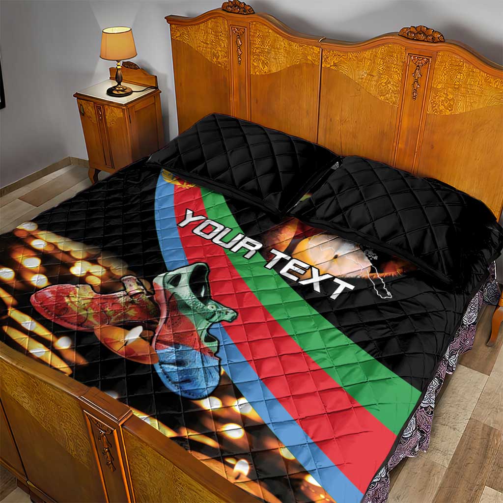 Personalized Eritrea Martyrs Day Quilt Bed Set Candlelight Vigil Remembering Our Heroes